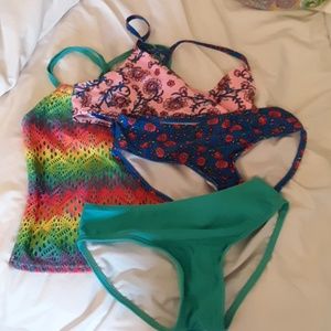 DOUBLE SWIM SUIT COMBO!